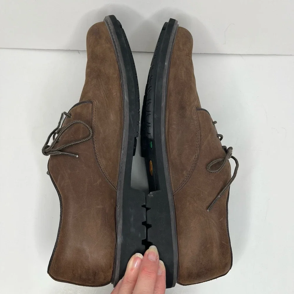 Timberland Shoes Mens Size 12 Brown Nubuck Waterproof Casual Sneakers 5550R